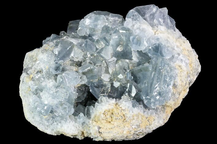 Sky Blue Celestine (Celestite) Crystal Cluster - Madagascar #96878